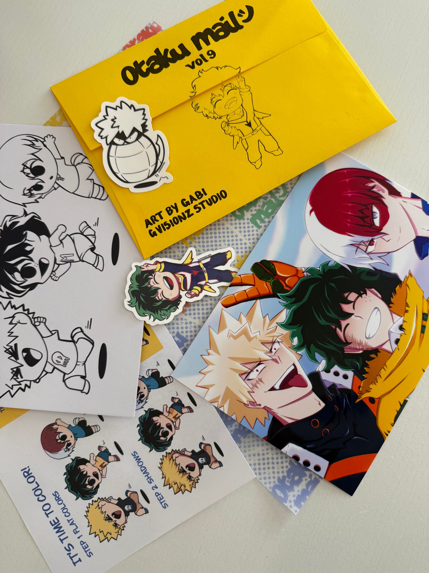 Otaku Mail Club Vol 9 Heroes