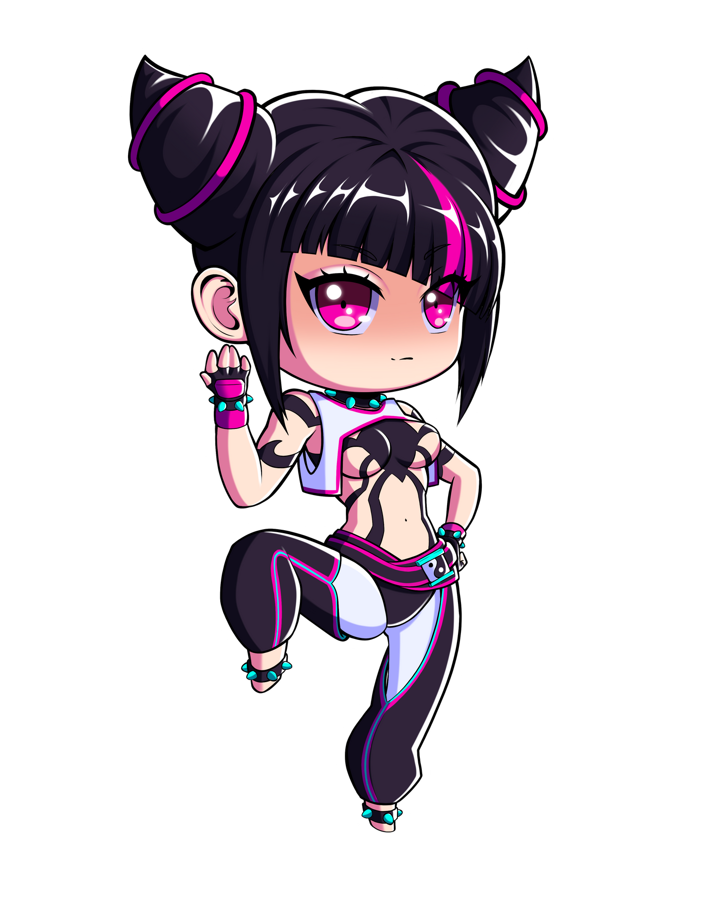 The Taekwondo fighter