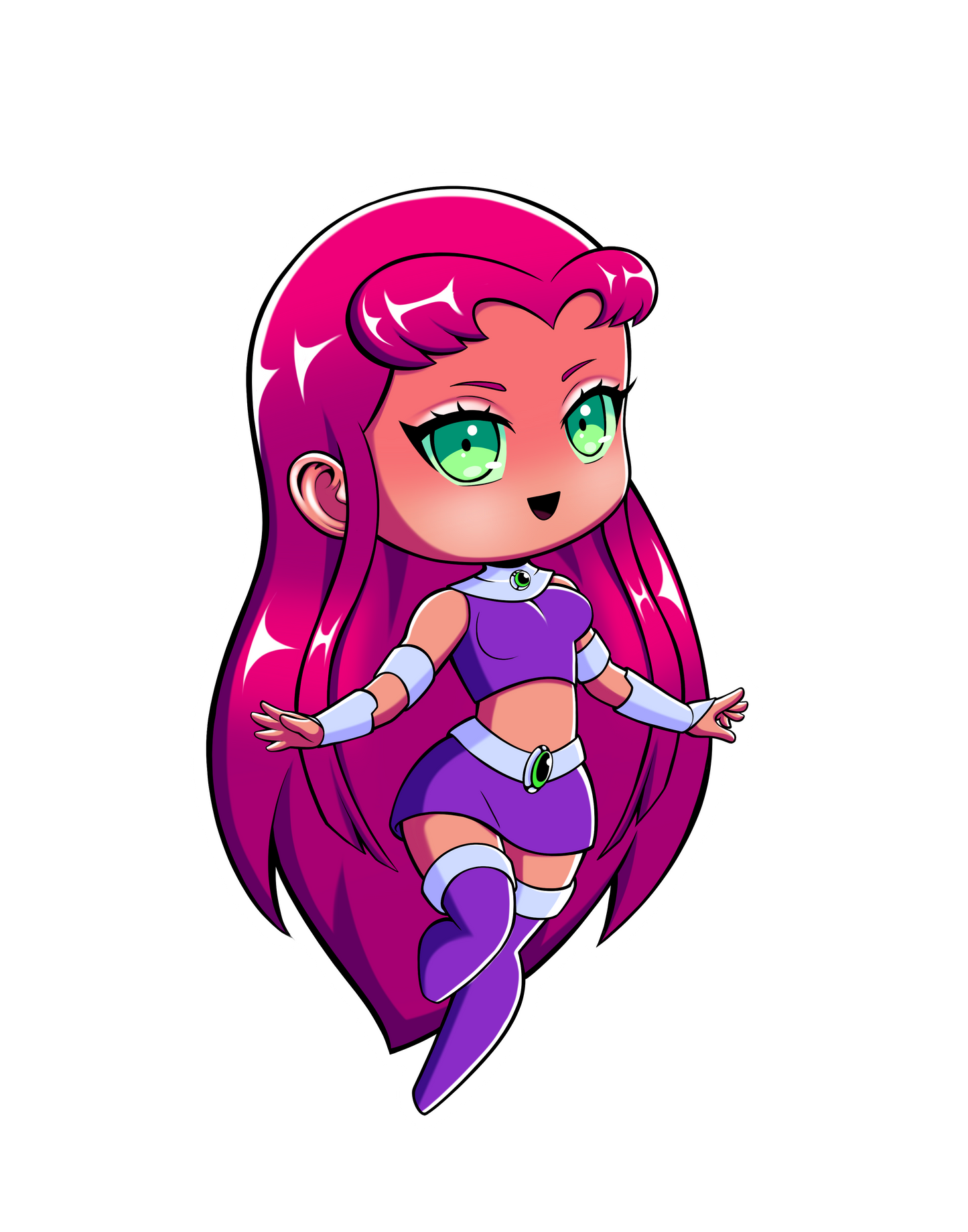 The Tamaranean Sticker