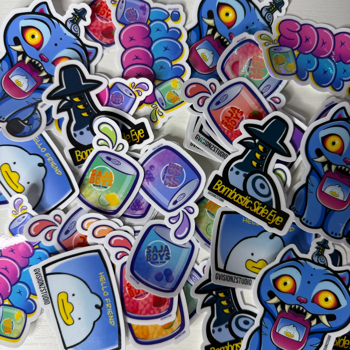 Saja Boys Sticker Pack