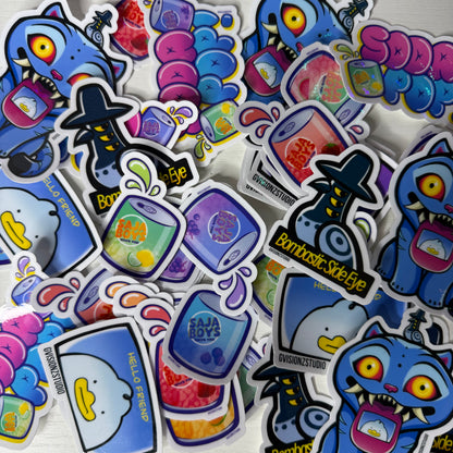 Saja Boys Sticker Pack