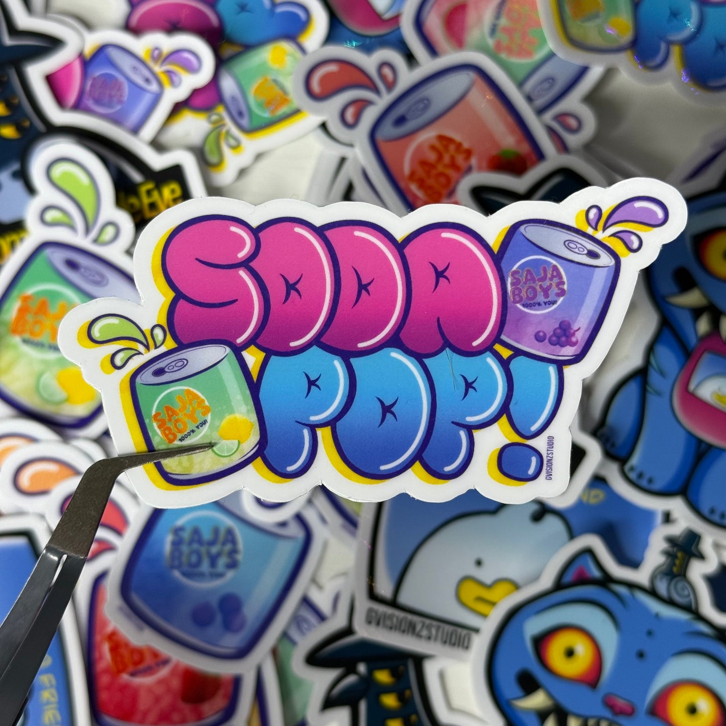 Saja Boys Sticker Pack