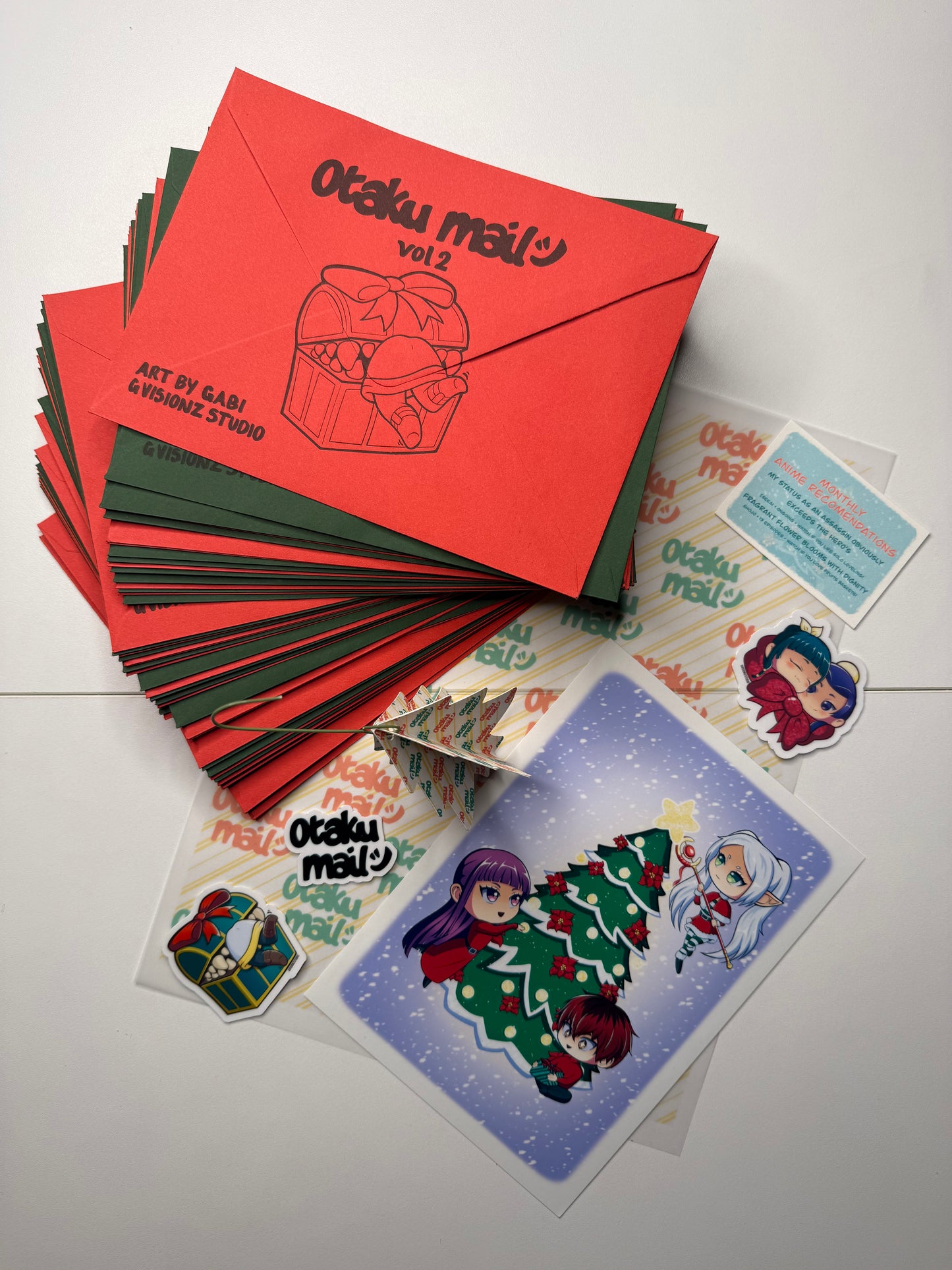 Otaku Mail Club Vol 2 Anime Christmas